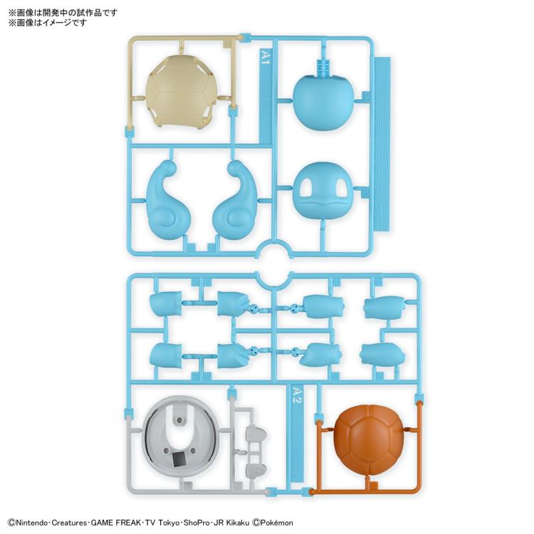 BANDAI Kit de modèle Pokémon RAPIDE !! 17 CARAPUCE