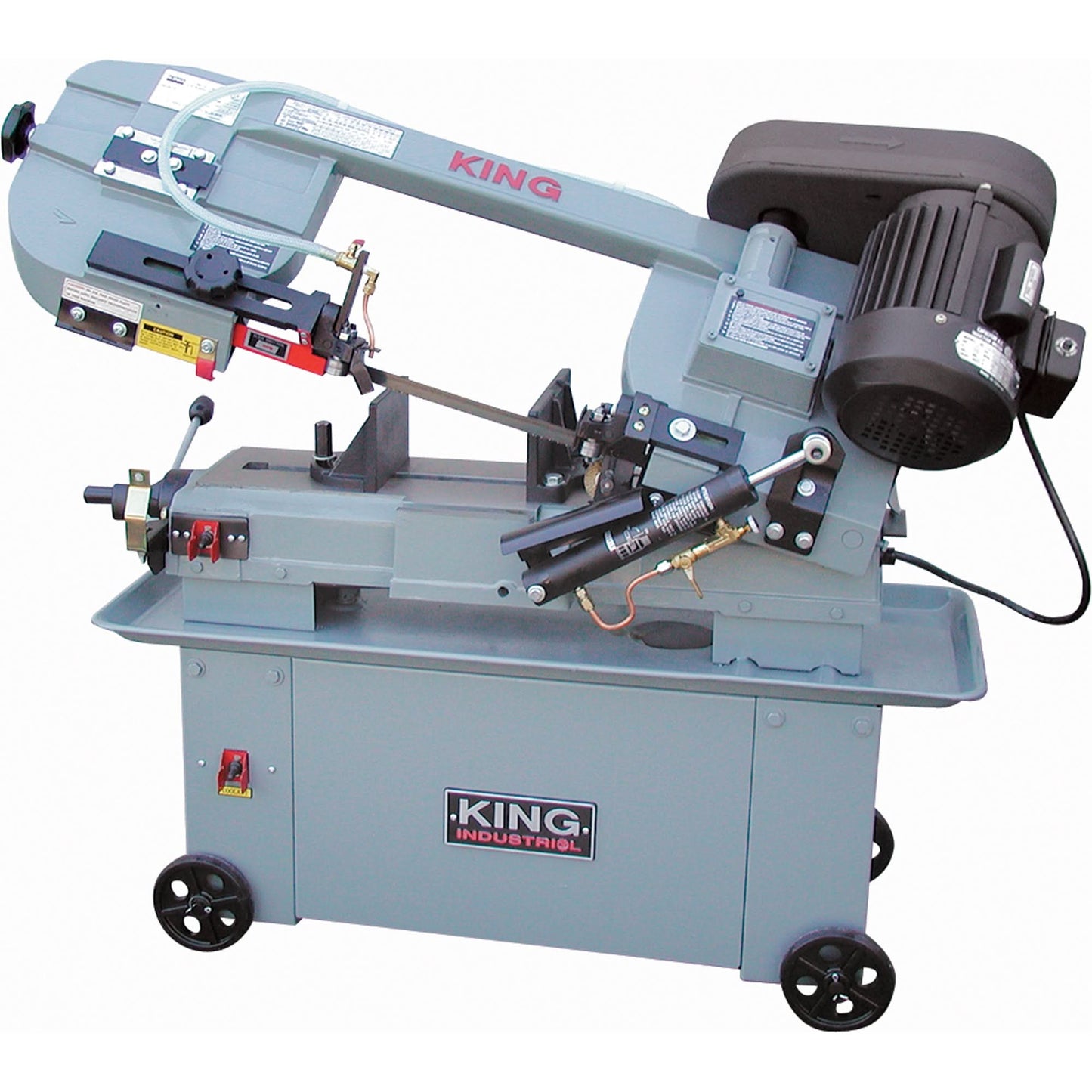 Metal Cutting Band Saws, Horizontal/Vertical, Round 7" and 7" x 12" Rectangular Cutting Capacity
