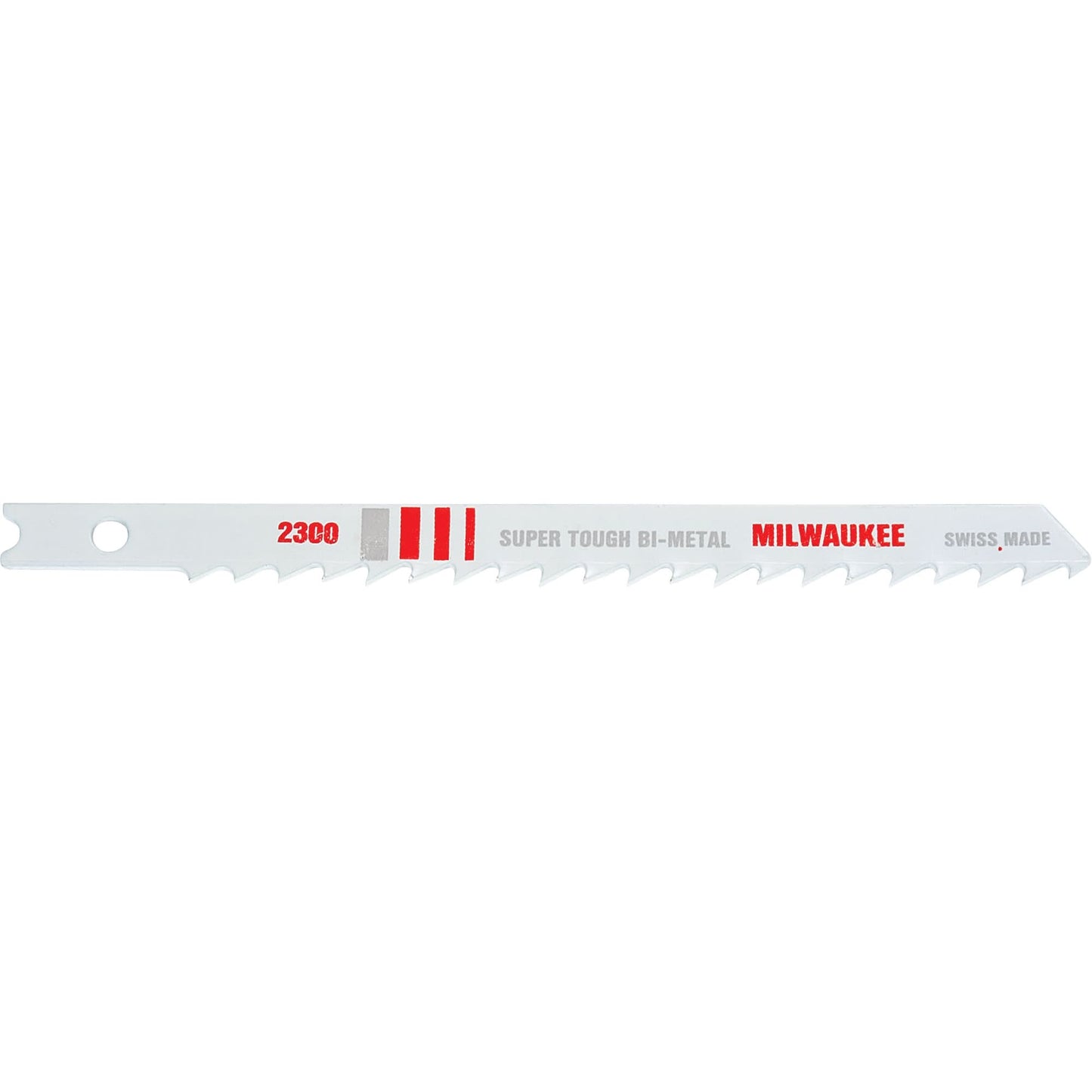 Jigsaw Blades, Bi-Metal, U-Shank, 4" L, 6 TPI