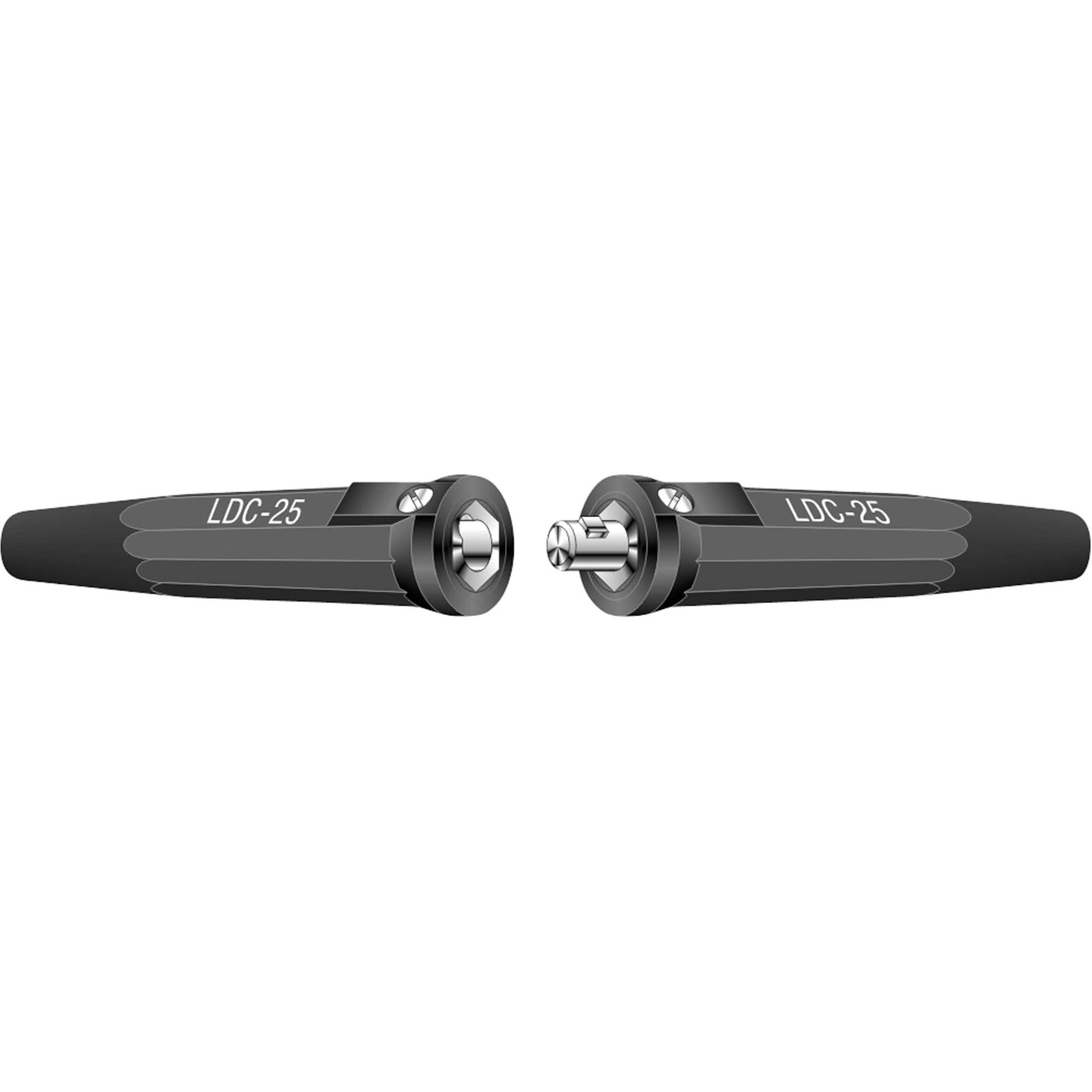 International Dinse Type Cable Connector - Male Half