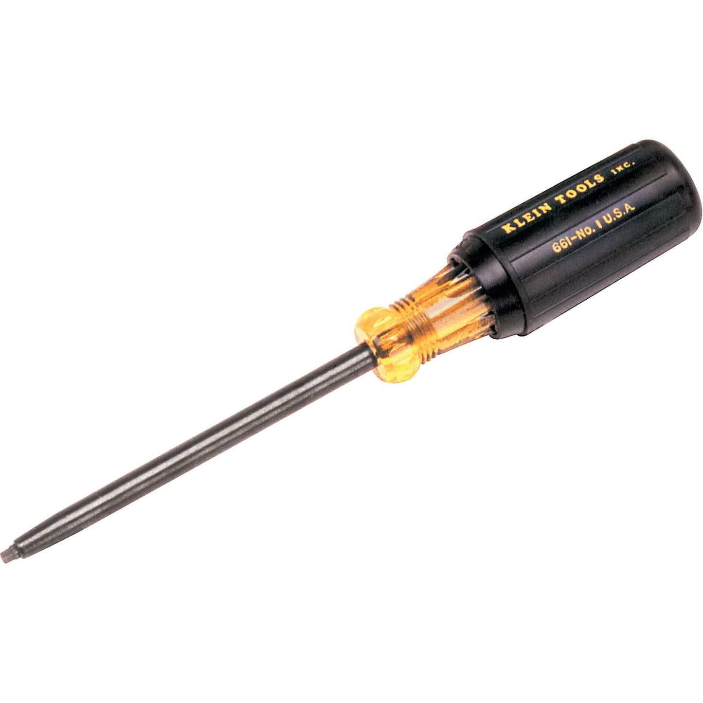 Square Recess Screwdriver, #3 Tip, Round, 12-1/4'' L, Cushion Grip Handle