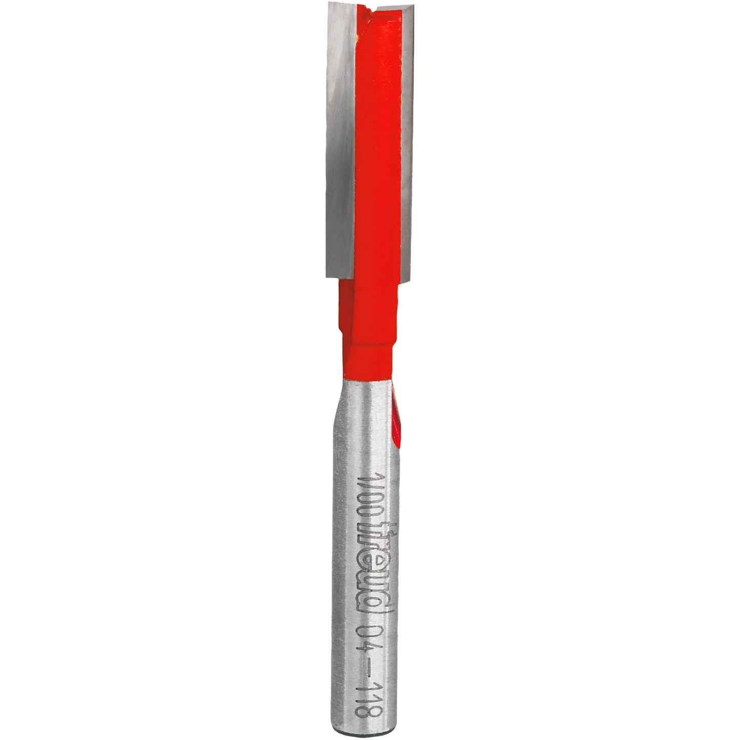 Freud Router Bit - Double Flute Straight Bit, 5/16" Dia., 1/2" H, 2-1/2" L, 1/4" Shank