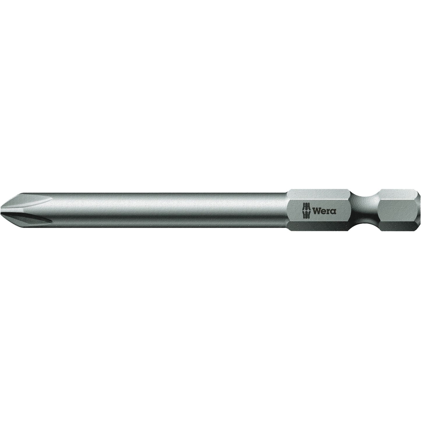 Screwdriver Insert Bit, Hex, 2, 1/4" Drive