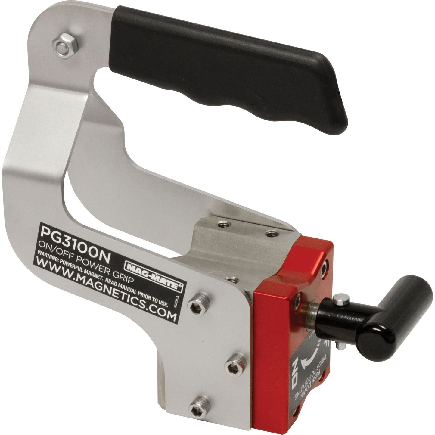 Poignées de puissance On/Off, longueur 7-1/2", diamètre 3-3/8", capacité 100 lb.