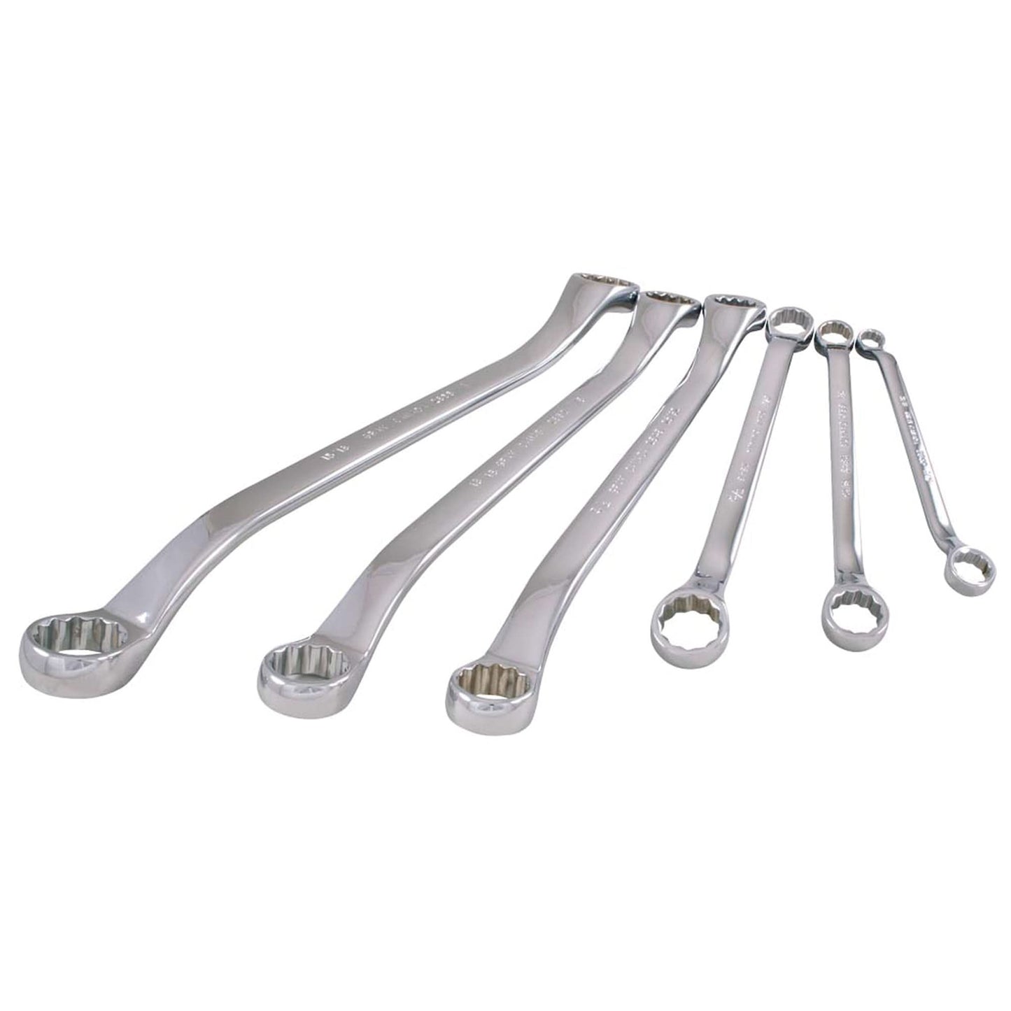 Wrench Set, Box, 6 Pieces, Imperial