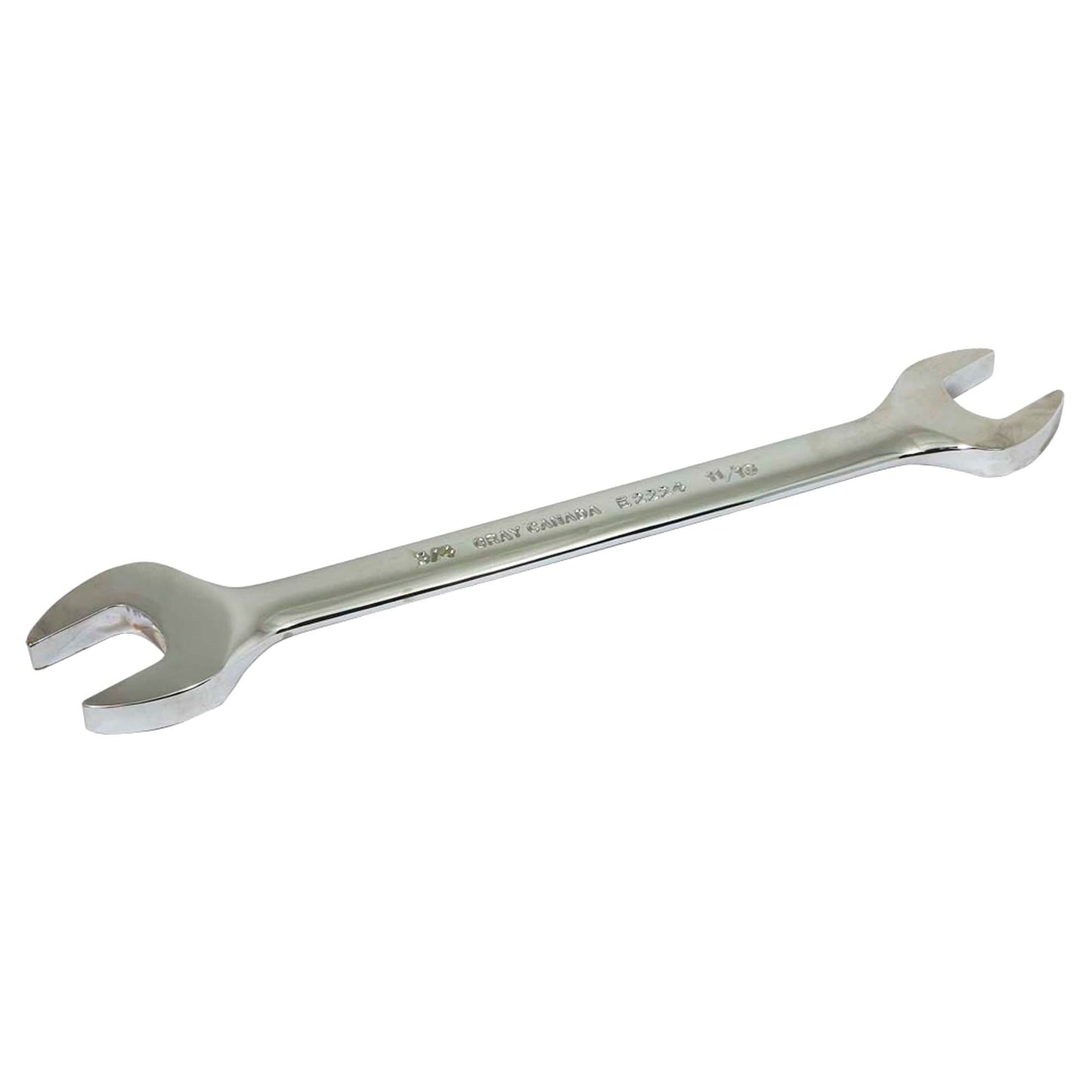 Open End Wrench, 11/16" x 3/4", Chrome
