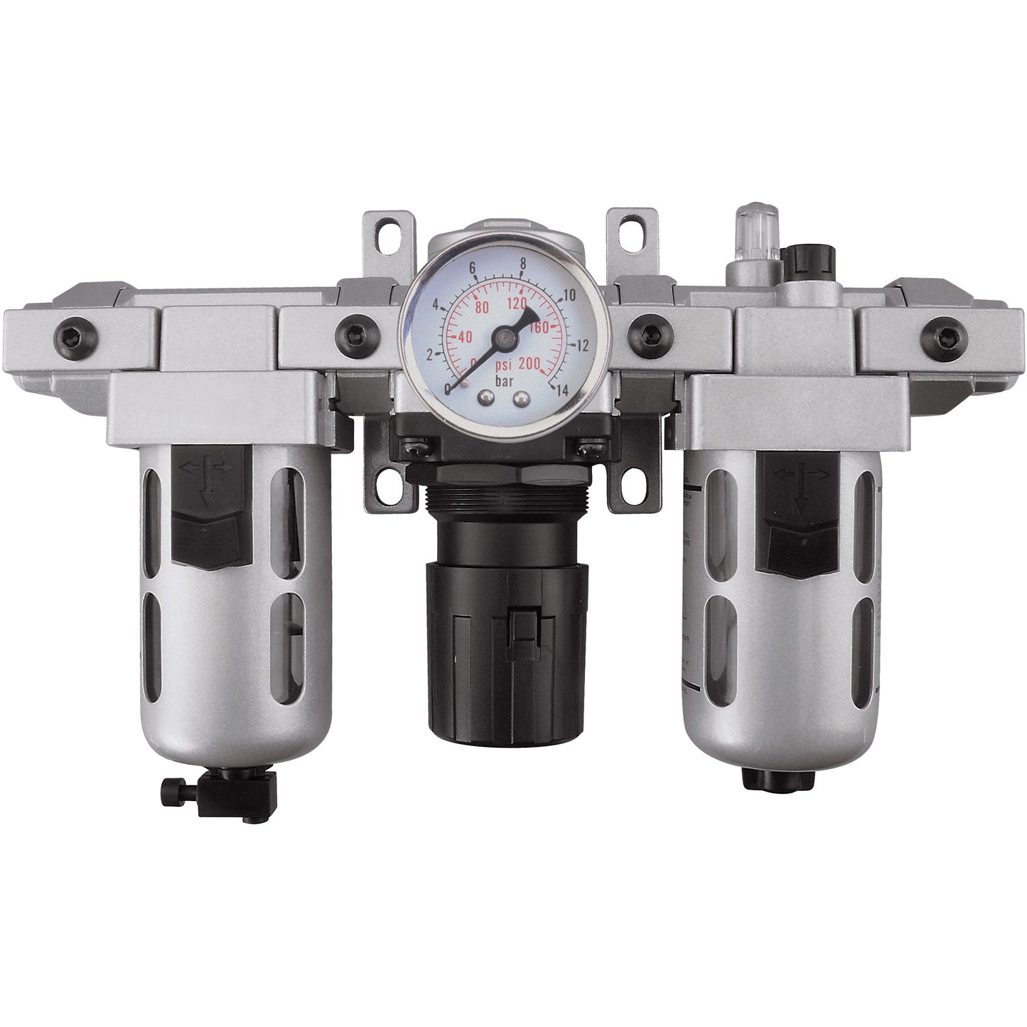 Modular Filter, Regulator & Lubricator (Gauge Included), 3/8" NPT