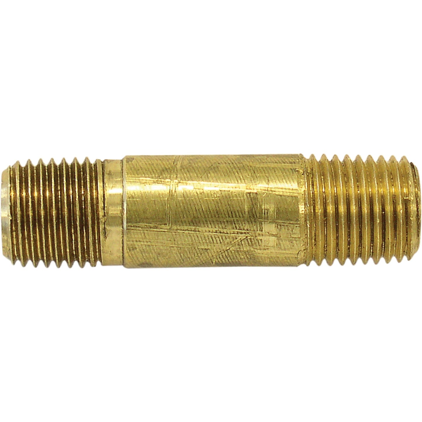 Long Pipe Nipple, Brass