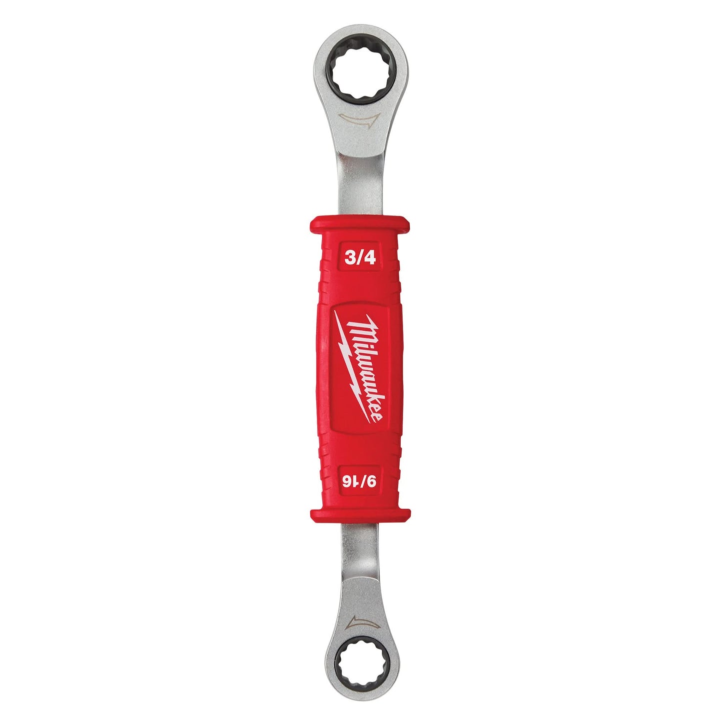 Lineman's 2-in-1 Insulated Ratcheting Box Wrench