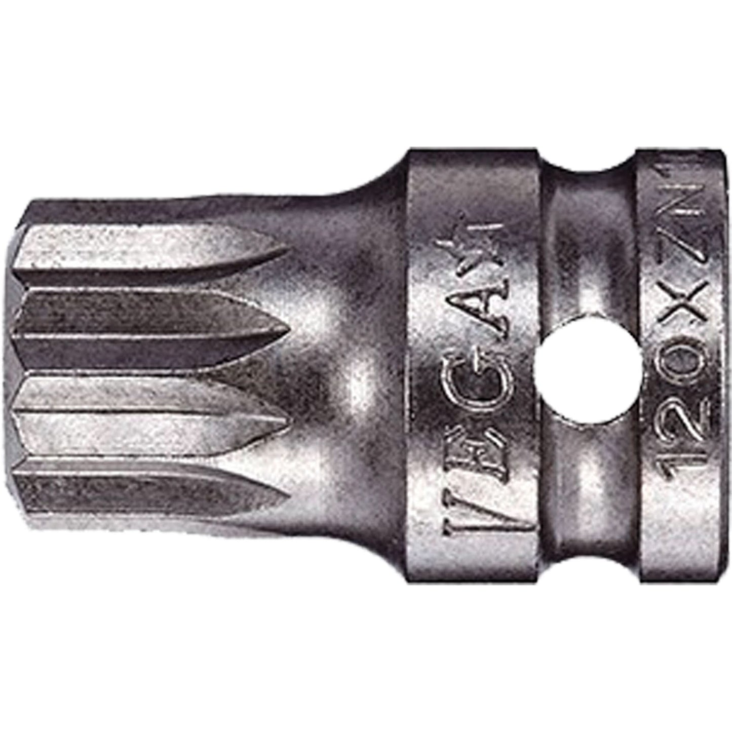 Socket Bit, Triple Square, 10 x 3/4" L, 1/4" Drive