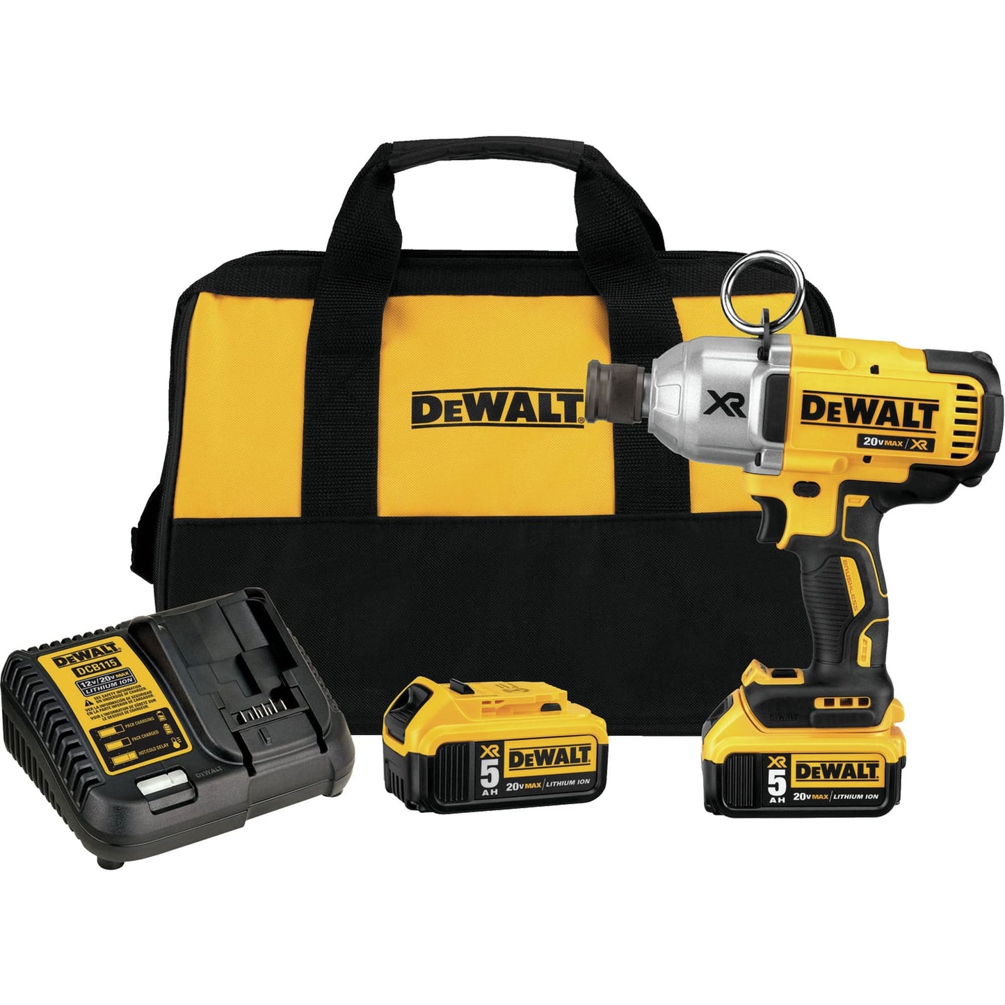 Max XR® High Torque Impact Wrench Kit, 20 V, 7/16" Socket