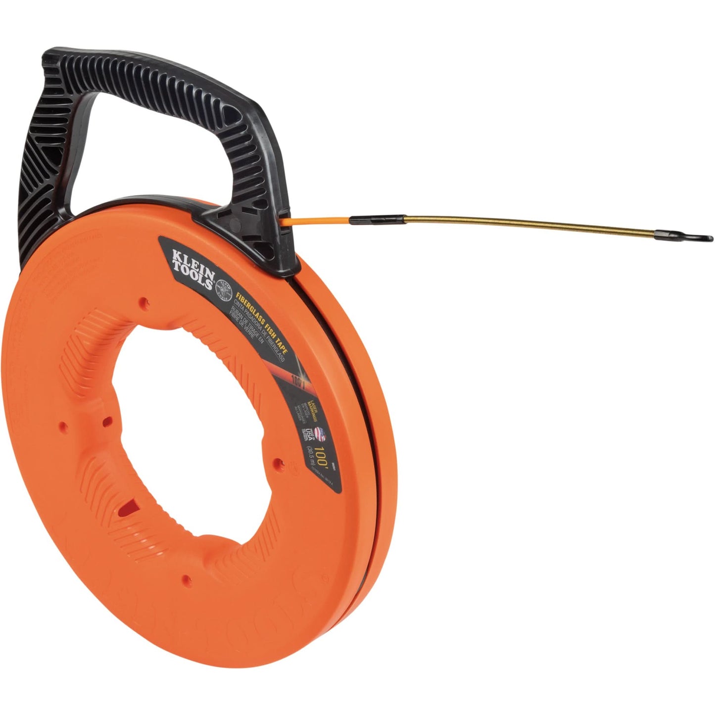 Fish Tape with Spiral Steel Leader