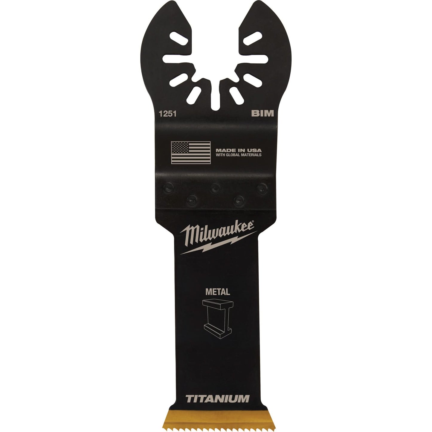 1-1/8" Open-Lok™ Titanium Enhanced Metal Blades