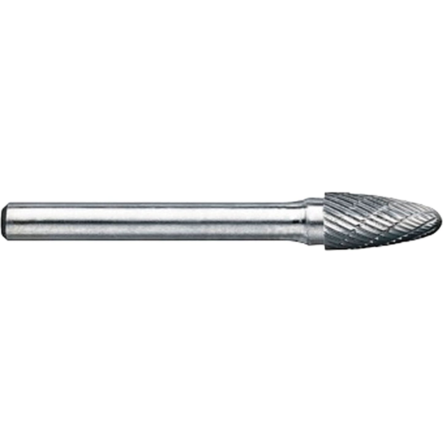 Drillco® Magnum Double Cut Solid Carbide Burr, SG-5, 1/2" Dia., 1/4" Shank, 1" Depth of Cut