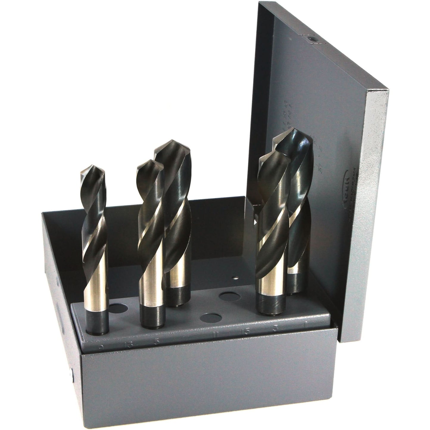 Drillco® S & D Drill Bit Set, 5 Pieces, High Speed Steel