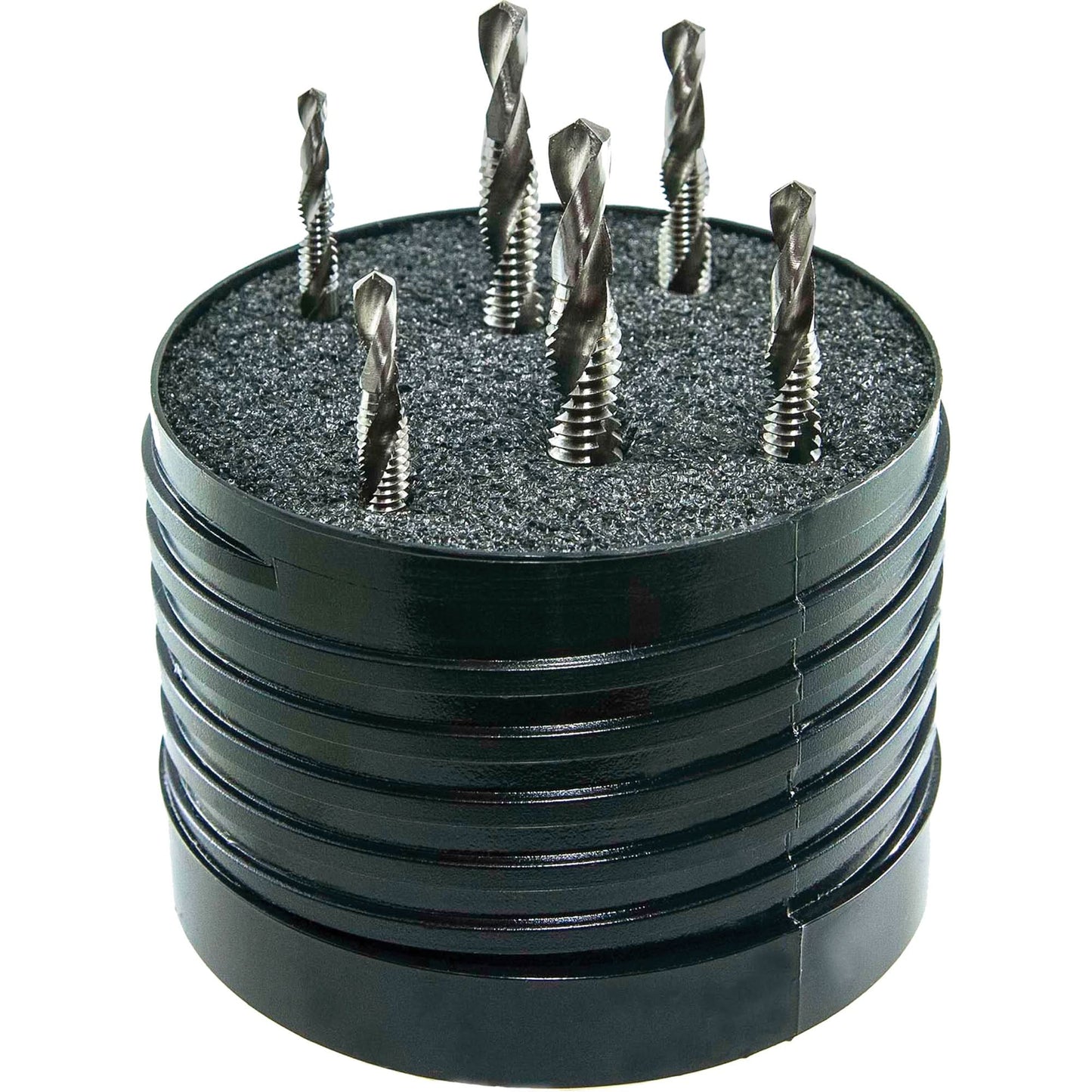 Drillco® Combined Tap & Drill Set, 6 Pieces, High Speed Steel