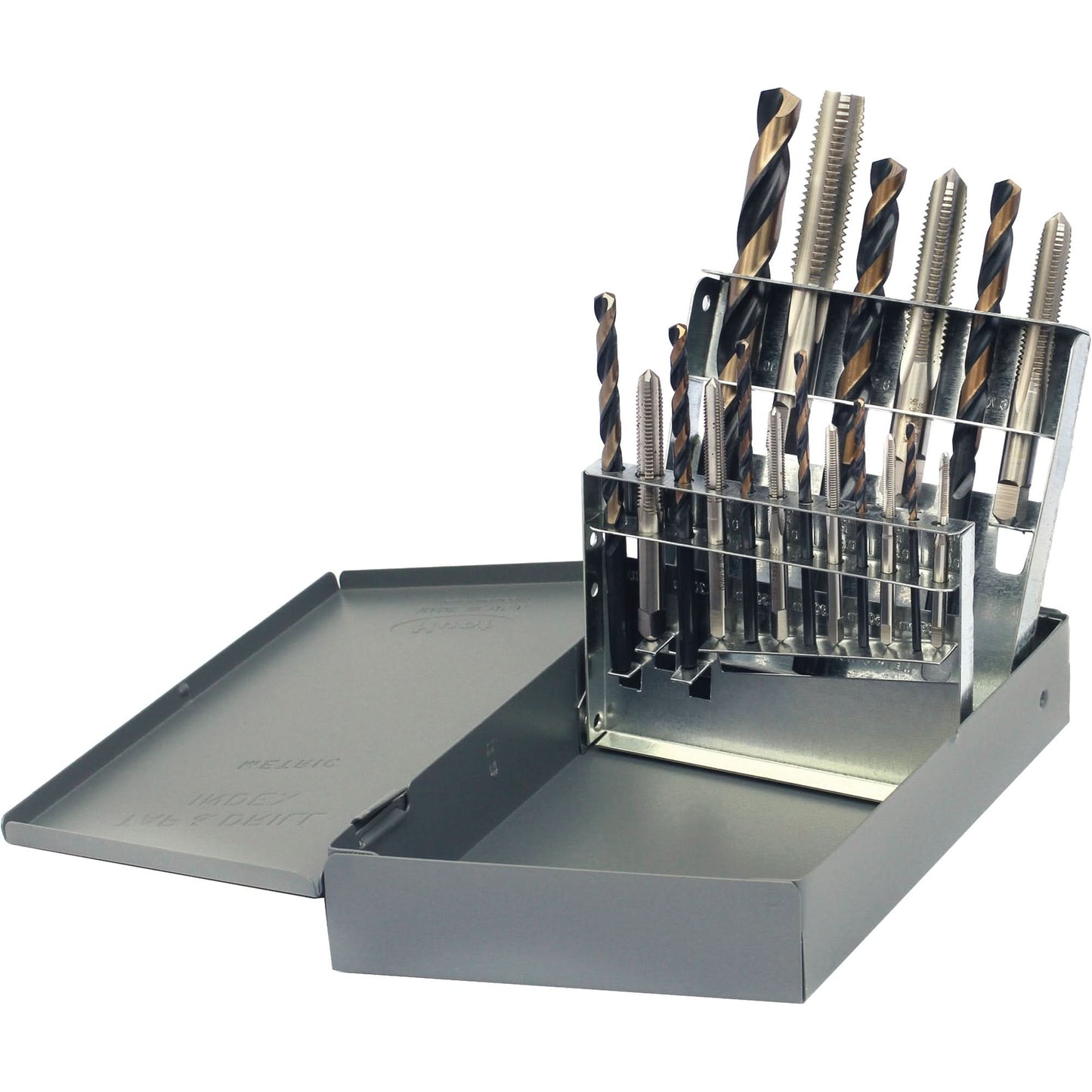 Drillco® Tap & Drill Set, 18 Pieces