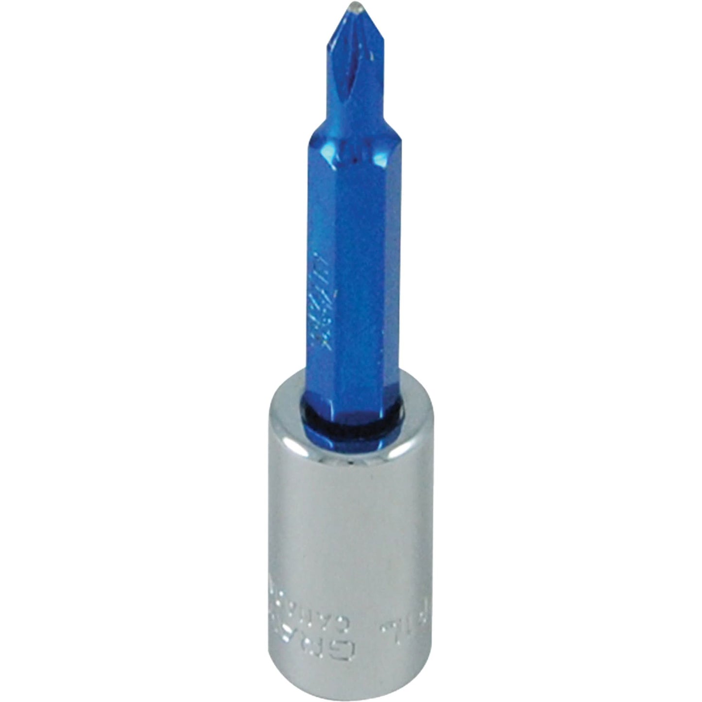 Blue Tip Screwdriver Bit, Phillips, #1, 1/4" Drive