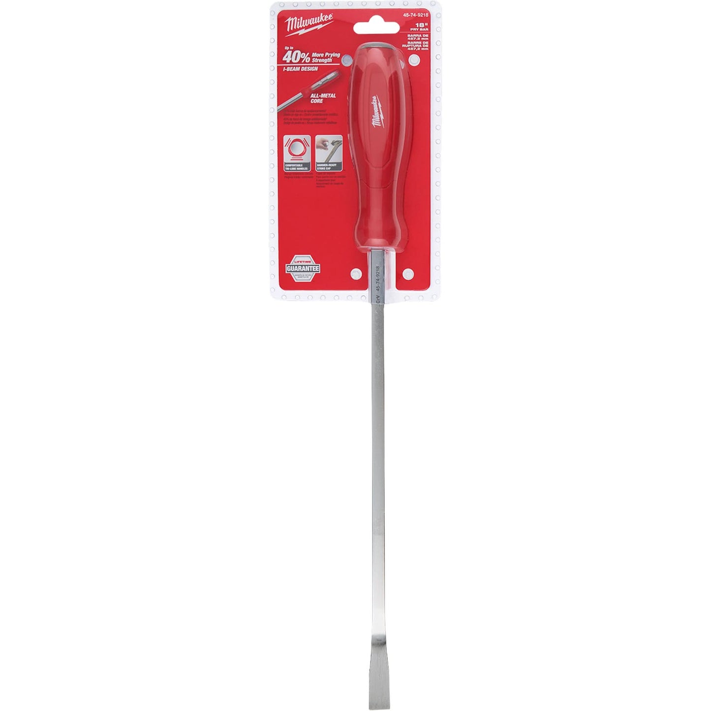 Pry Bar, 1-1/4" W, 24" L