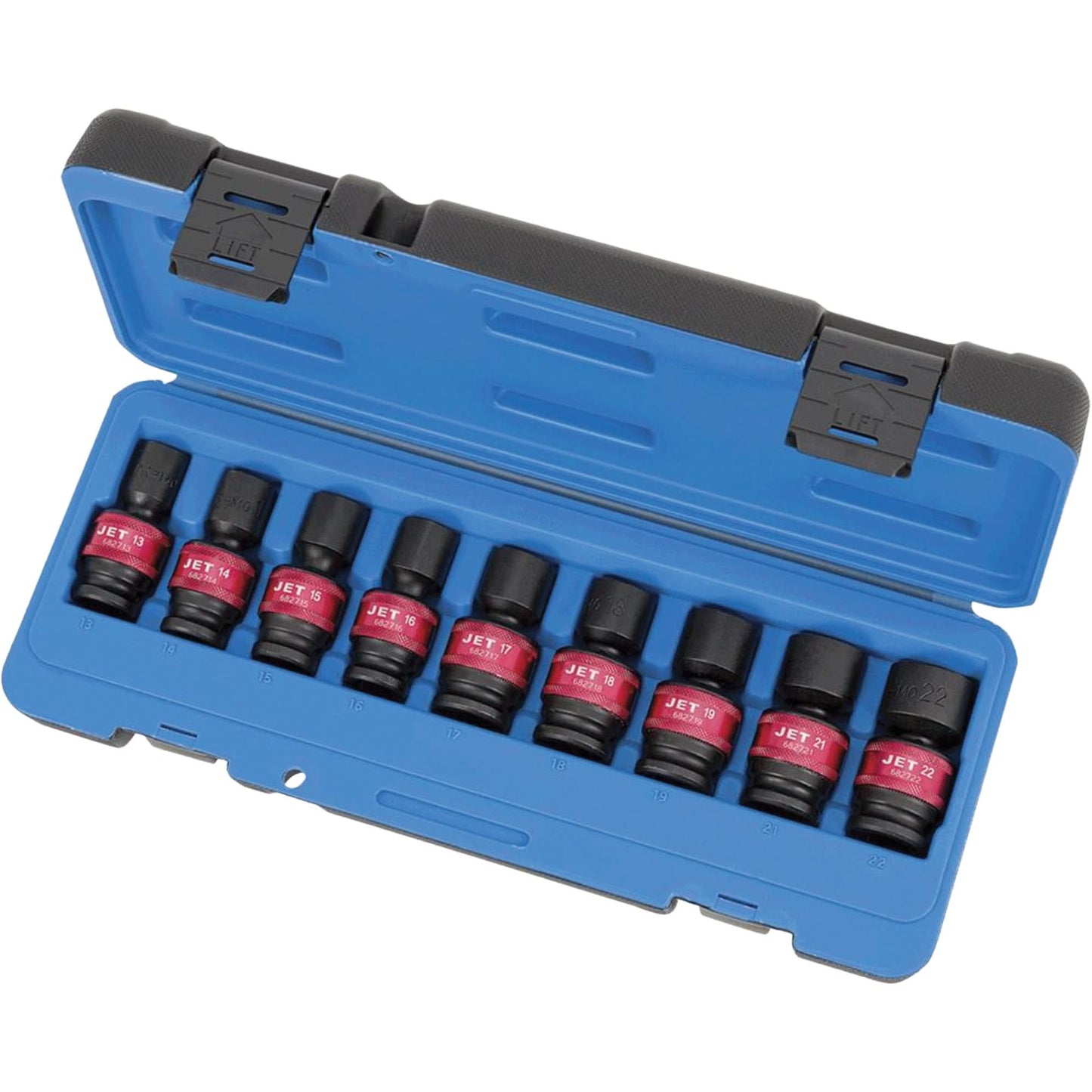 PSU912M Universal Socket Sets, 9 Pcs, Impact, 1/2" Drive Size