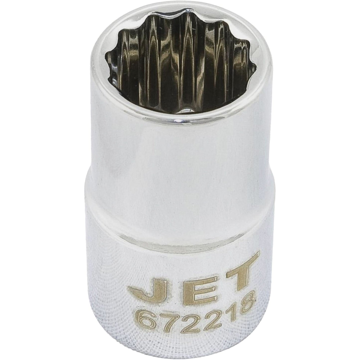 Chrome Socket, 9/16", 1/2" Drive, 12 Points