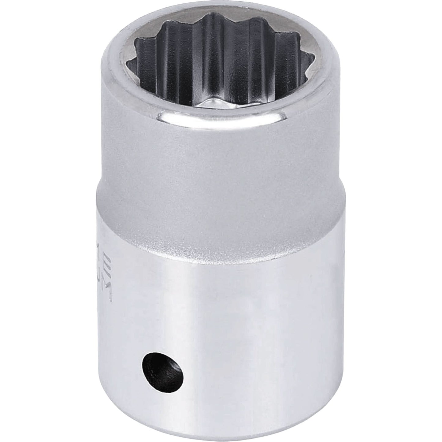 Chrome Socket, 19 mm, 3/4" Drive, 12 Points