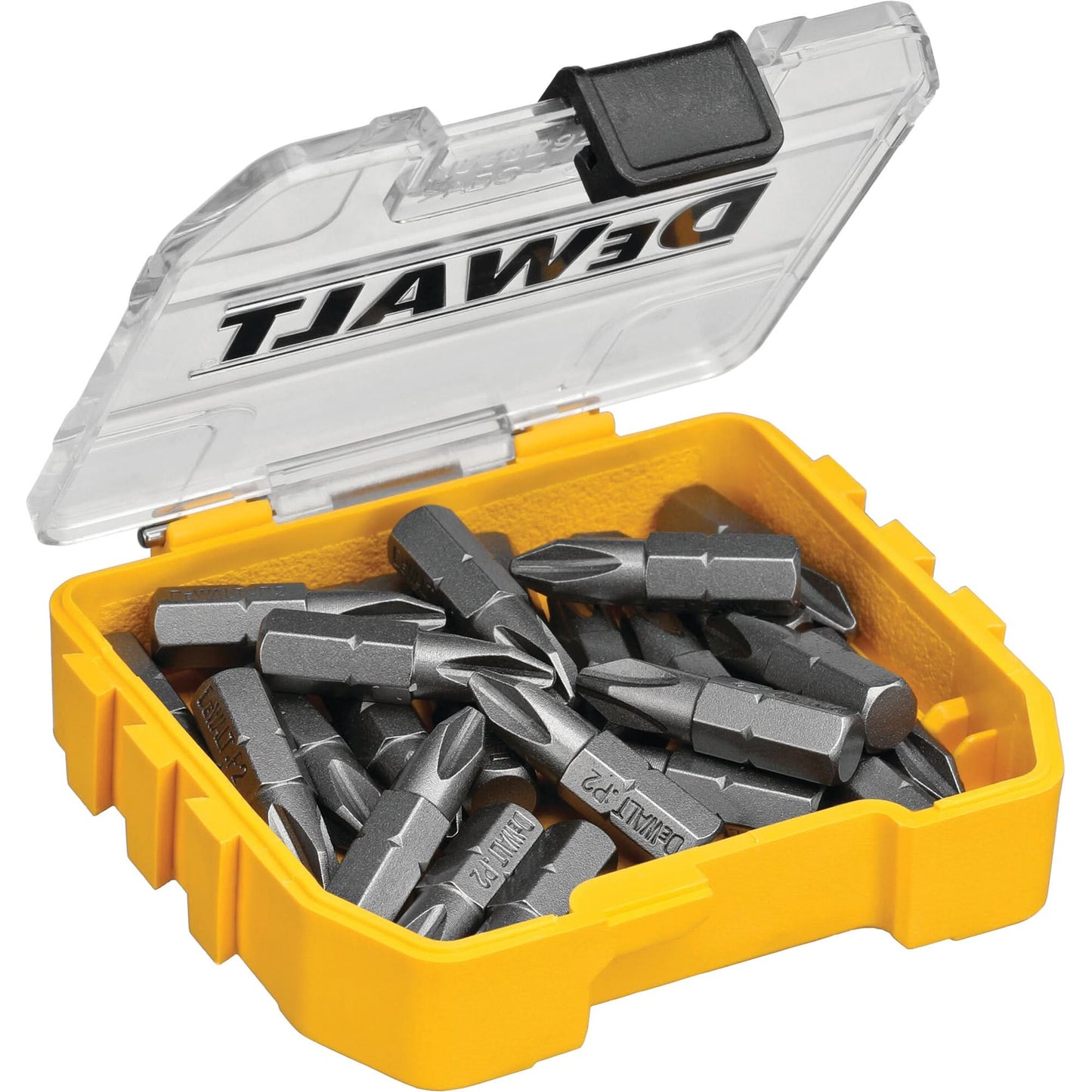 Jeu d'embouts de vissage standard 25 pièces avec système ToughCase®+, Phillips, n° 2, entraînement 1/4 po