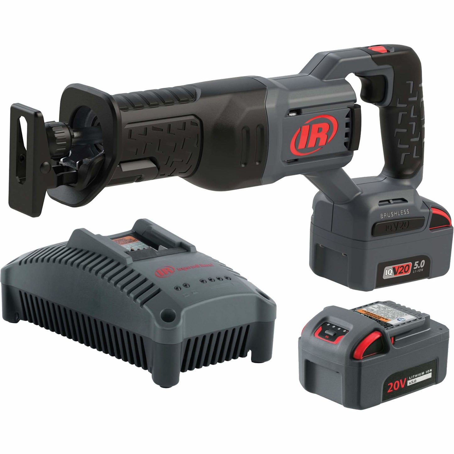 Cordless Reciprocating Saw Kit, 20 V, Lithium-Ion Battery, 3000 SPM