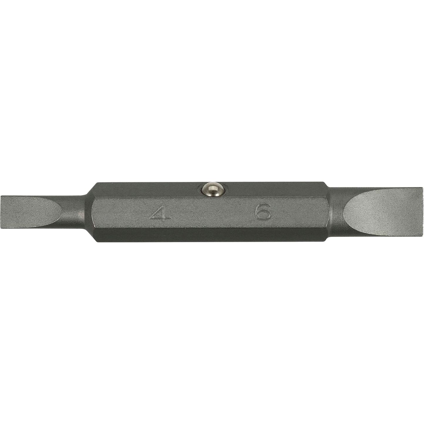 Screwdriver Bit, Slot, 4 mm/6 mm