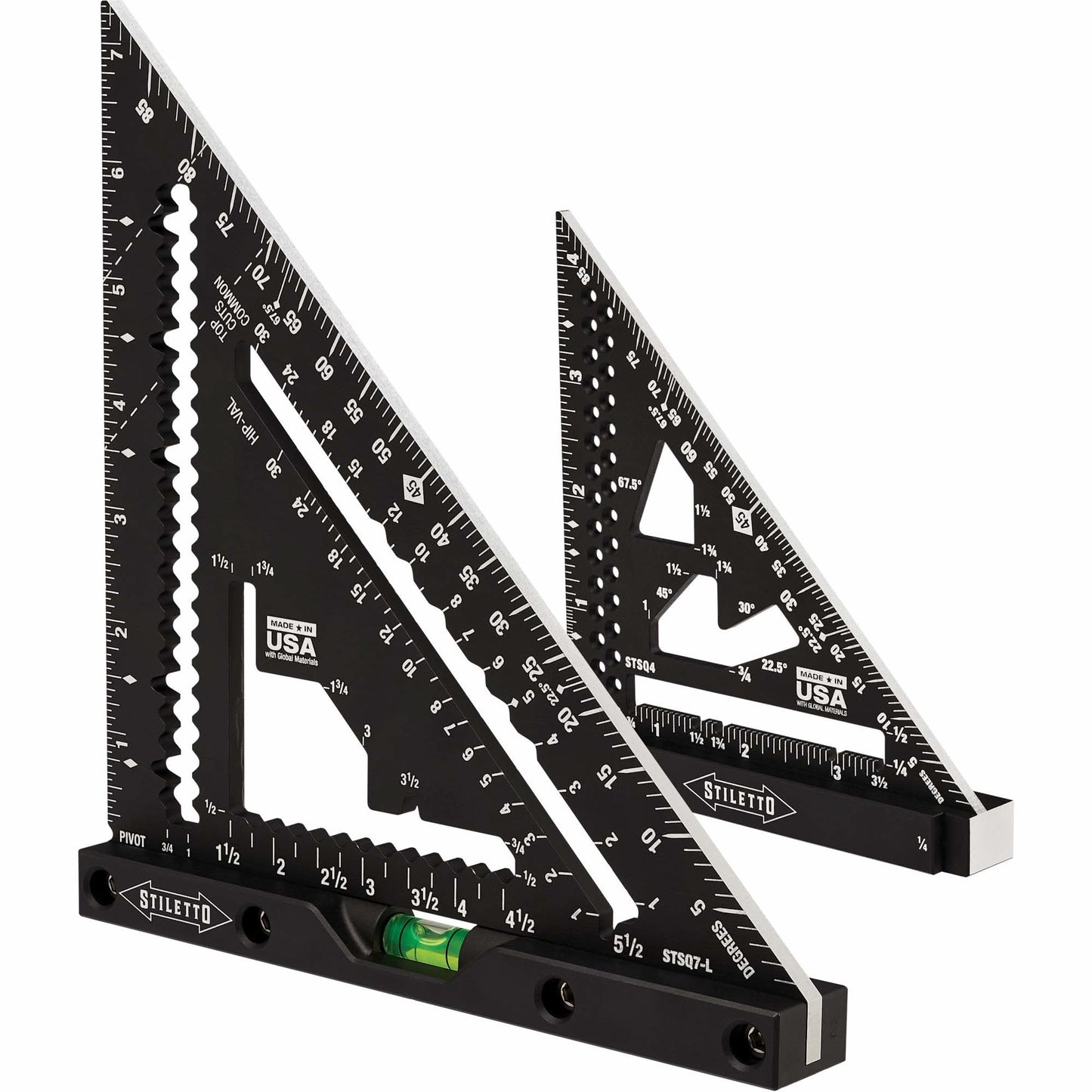 Frame to Finish 4.5" & 7" Rafter Square Set