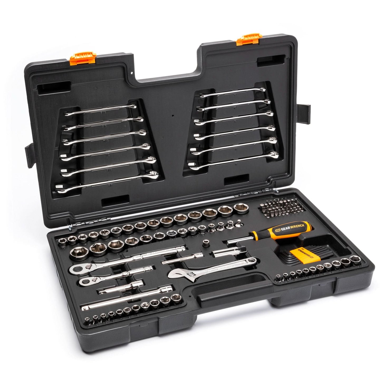 1/4" & 3/8" Drive 72-Tooth, 6-Point Professional Tool Set
