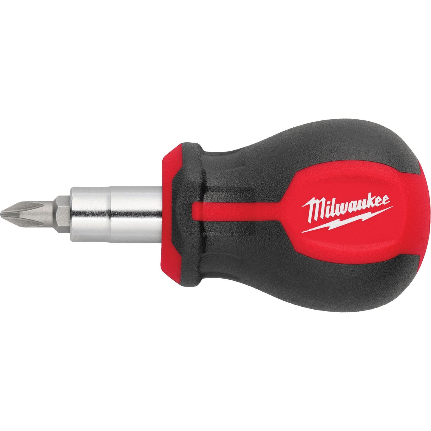 Tournevis trapu multi-embouts 6 en 1, 3" L, poignée à prise coussinée