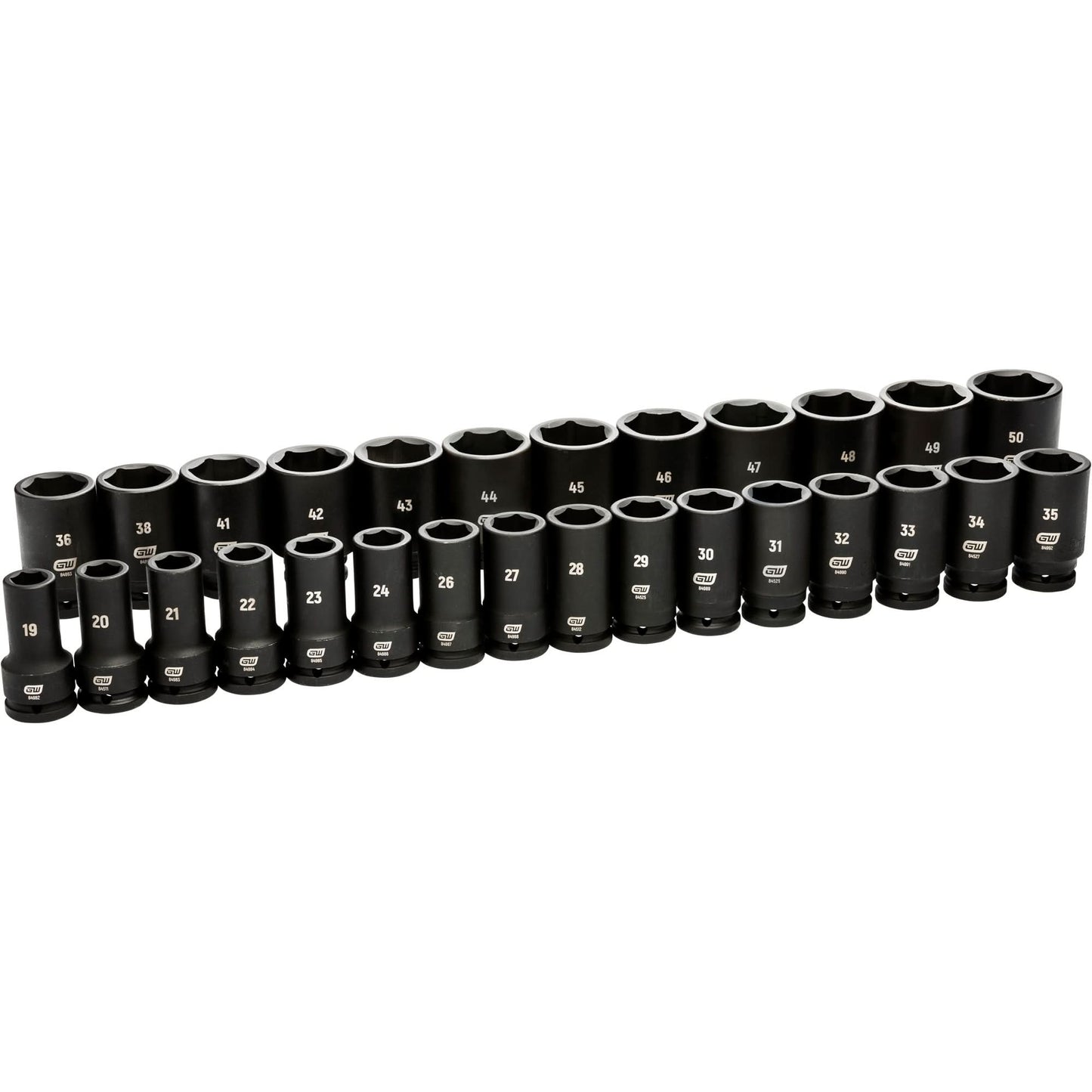 6 Point Metric Socket Set