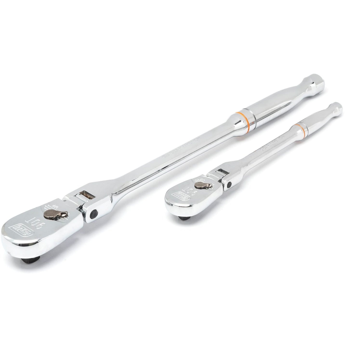 1/4" & 3/8" Drive 90-Tooth Teardrop Ratchet Set