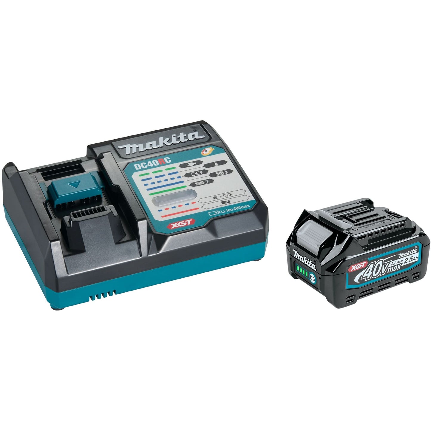 40Vmax XGT 2.5Ah Battery & Fast Charger Starter Kit