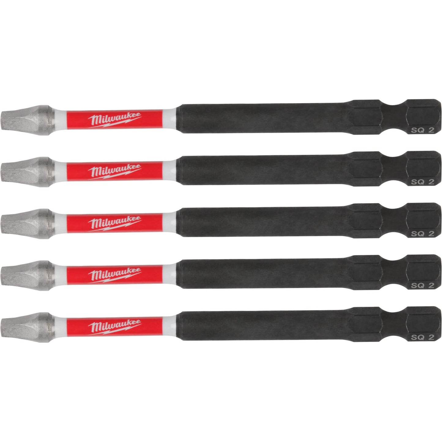 SHOCKWAVE™ Impact Recess Power Bits, Square, 2 Tip, 3-1/2" Length