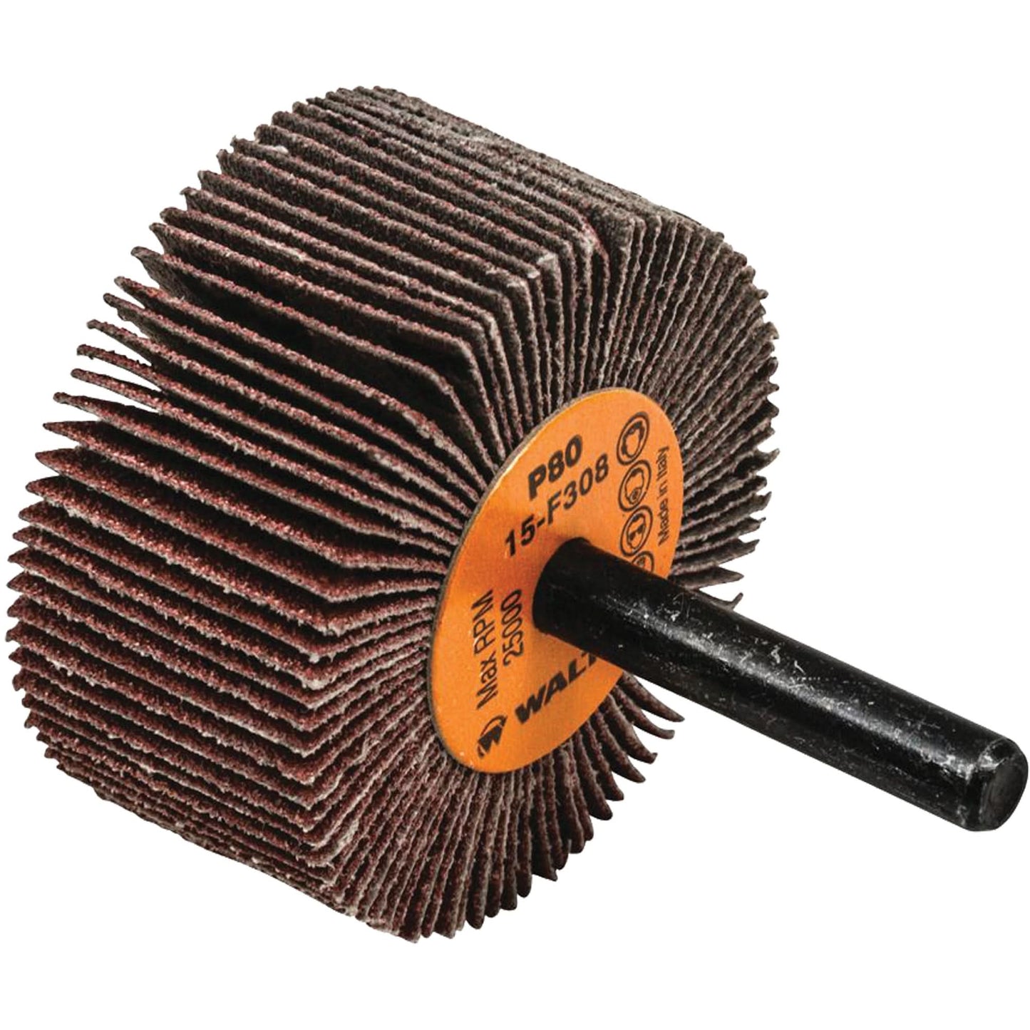 Flap Wheels-Coolcut™ Flap Wheels, Aluminum Oxide, 80 Grit, 2" x 1" x 1/4"