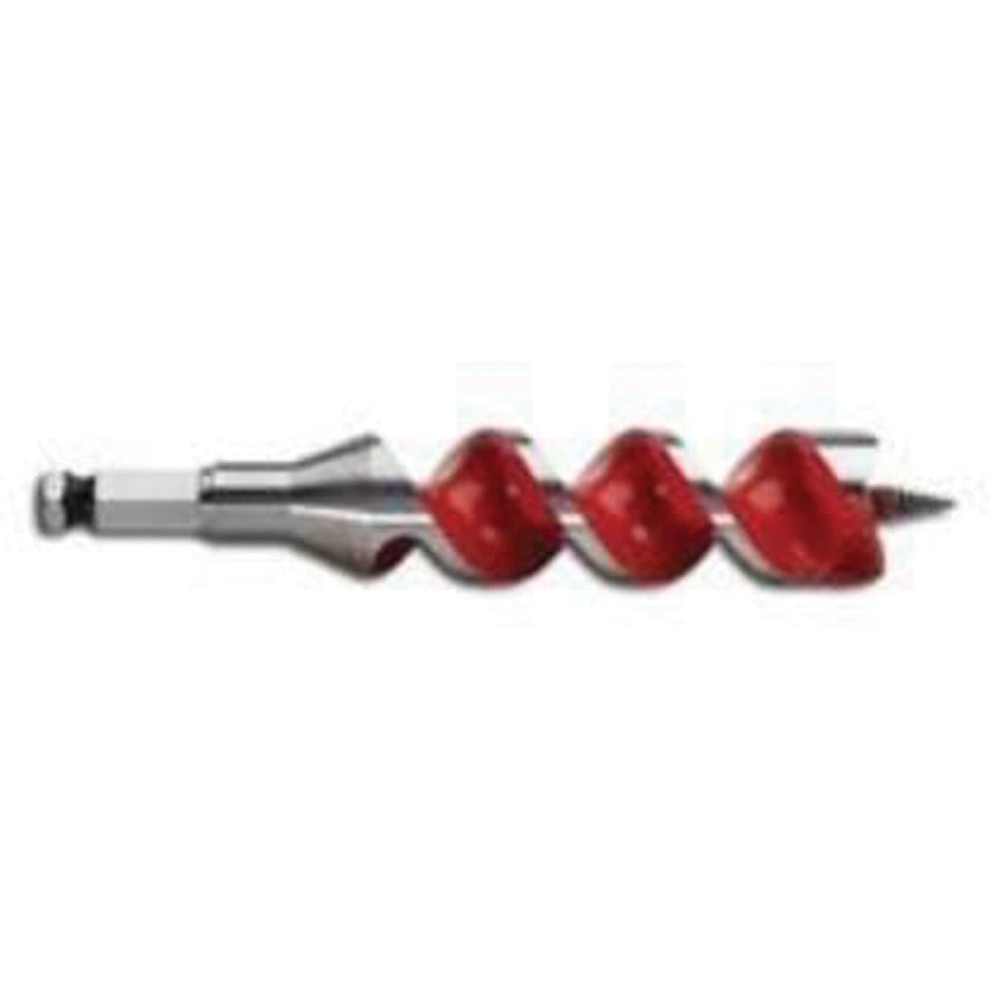 Ship Auger Drill Bit, 1" Diameter, 4" Flute, 7/16" Hex Shank