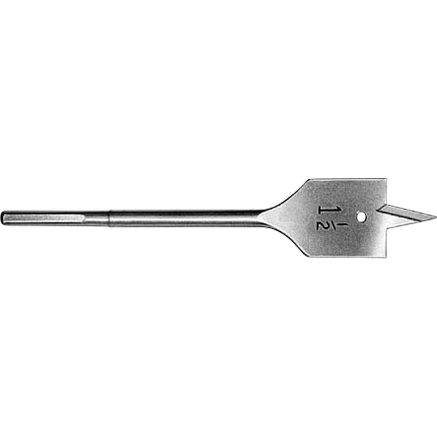 Flat Boring Bit, 1/4" Diameter, 1/4" Hex Shank, 6-1/8" Length