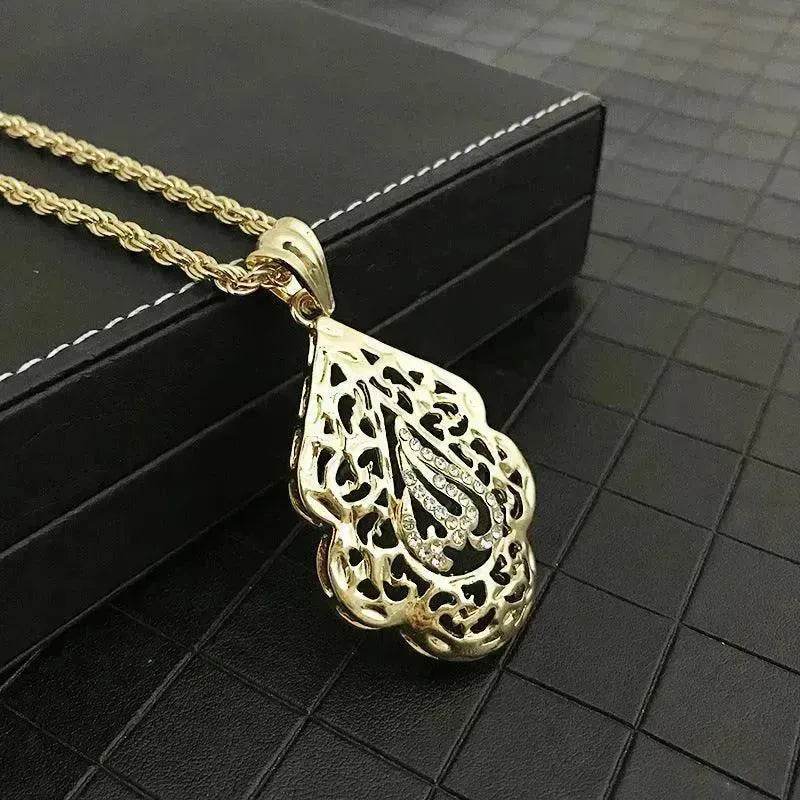 Vintage Arabian Arab Metal Pendant