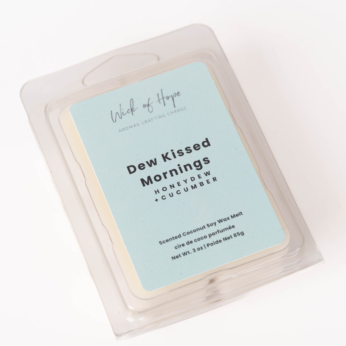 Dew Kissed Mornings Wax Melt | Honey Dew + Cucumber