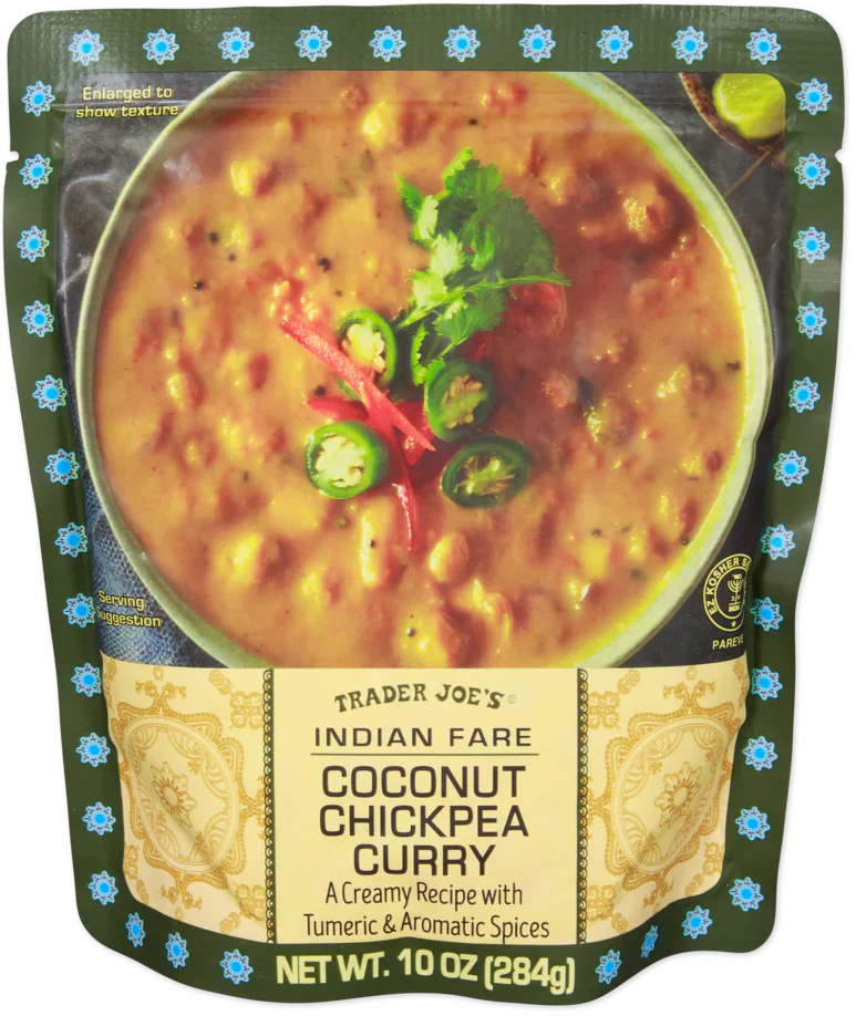 Curry de pois chiches à la noix de coco Trader Joe's, 284g
