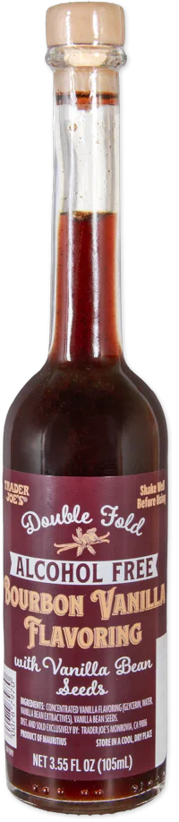 Arôme de vanille bourbon double concentration sans alcool Trader Joe's, 105 mL