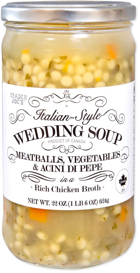 Soupe de mariage à l'italienne Trader Joe's, 624 g