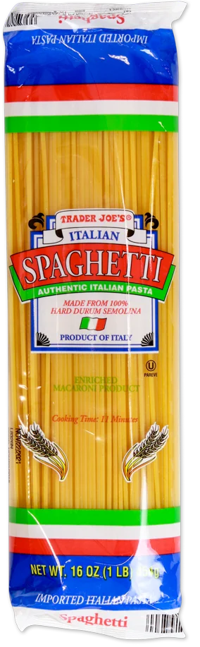 Spaghetti Trader Joe's, 454 g
