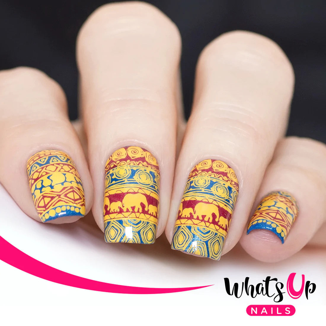 Whats Up - Safari Ride Stamping Plate