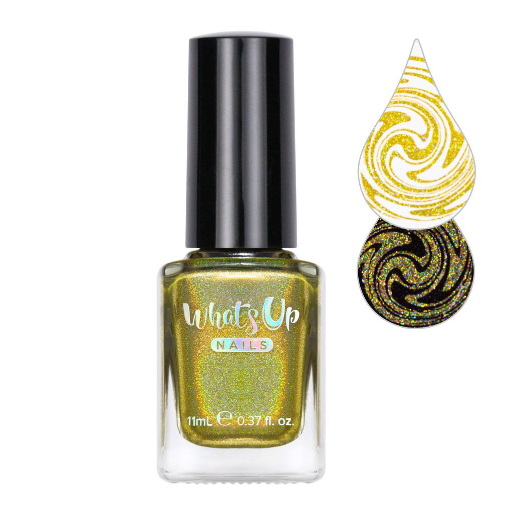 Whats Up Baby Karats Stamping Polish