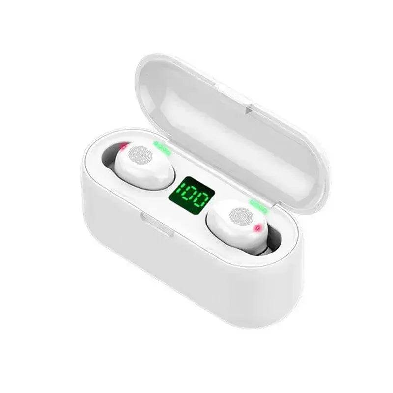 Wireless Fingerprint Bluetooth Earpod Headphone.