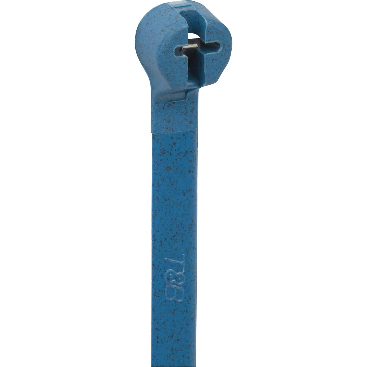 Collier de serrage détectable, 18,5 cm de long, résistance à la traction de 22,7 kg, bleu