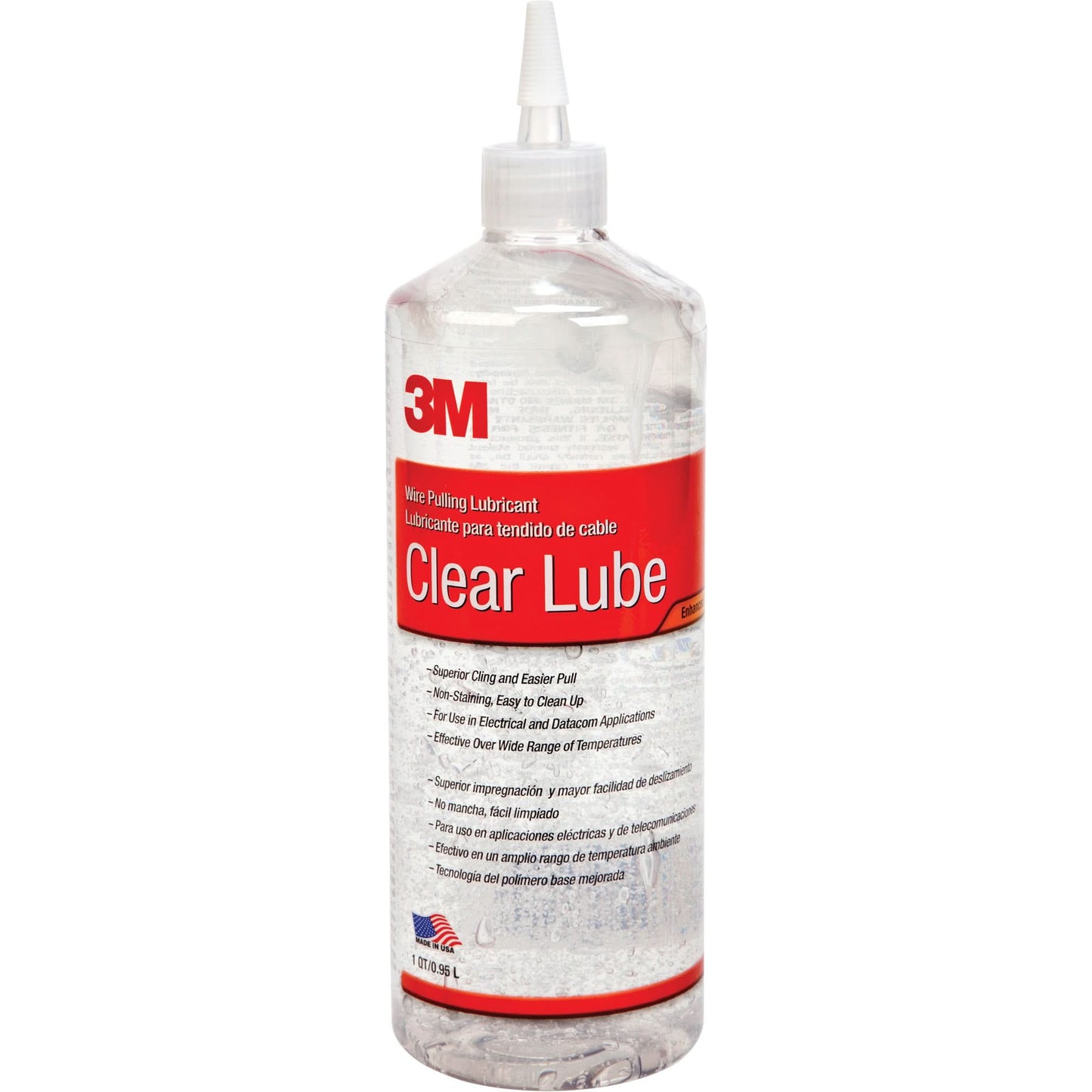 Lubrifiant pour tirage de câbles, flacon souple